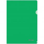 Папка-уголок А4 Berlingo 180мкм пластиковая, зеленая AGp_04104