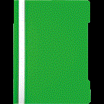 Папка-скоросшиватель А5 deVente зеленая, 120/180мкм, пластик, с прозр. верх. листом  3079805