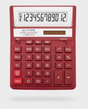 Калькулятор 12 разрядный Skainer 157 x 200 x 32  красный SK-777XRD