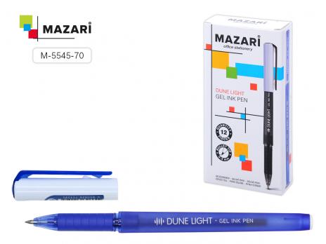 Ручка гелевая синяя Mazari 